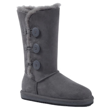 Premium 3-Button Ugg Boots