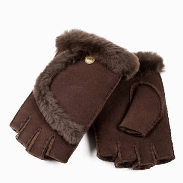  - UGG Premium Fingerless Sheepskin Gloves - Original UGG Australia Classic