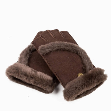 - UGG Premium Fingerless Sheepskin Gloves - Original UGG Australia Classic