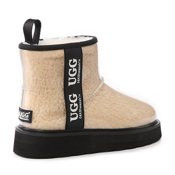 Platinum Coated Rain Ugg Boots