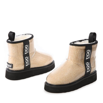 Platinum Coated Rain Ugg Boots